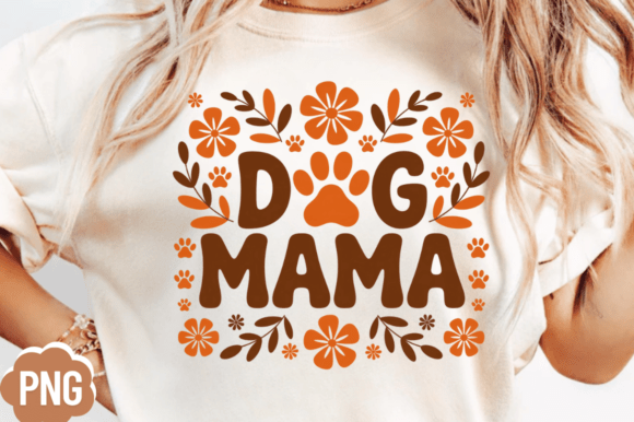 Boho Dog Mama Floral PNG Design Guide