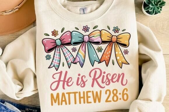 Elevating Your Easter Designs with He is Risen and Happy Easter PNG Assets
