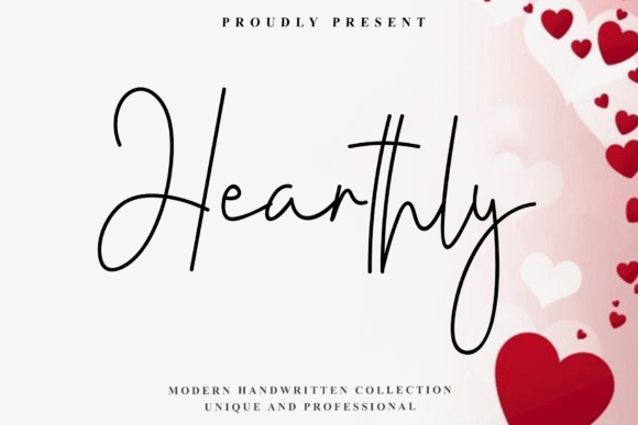 Hearthly: Redefining Minimalist Typography for the Modern Brand