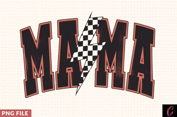 Mama Lightning Bolt SVG PNG Design Guide