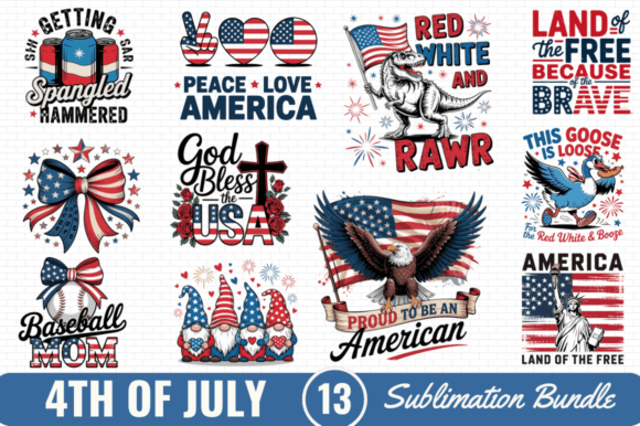Maximizing Your 4th of July Sales with a Patriotic PNG T-Shirt Bundle