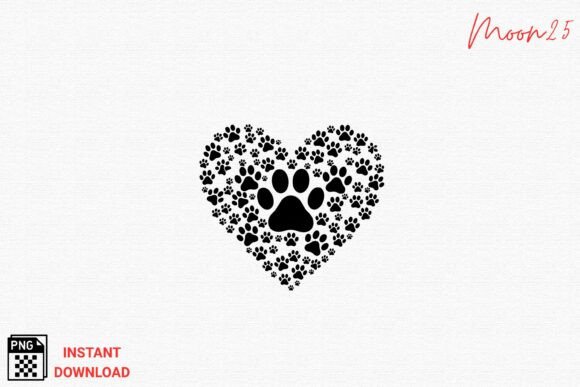 Why the Paw Print Heart Outline Pet Lover Png Is Essential for Modern Pet Branding